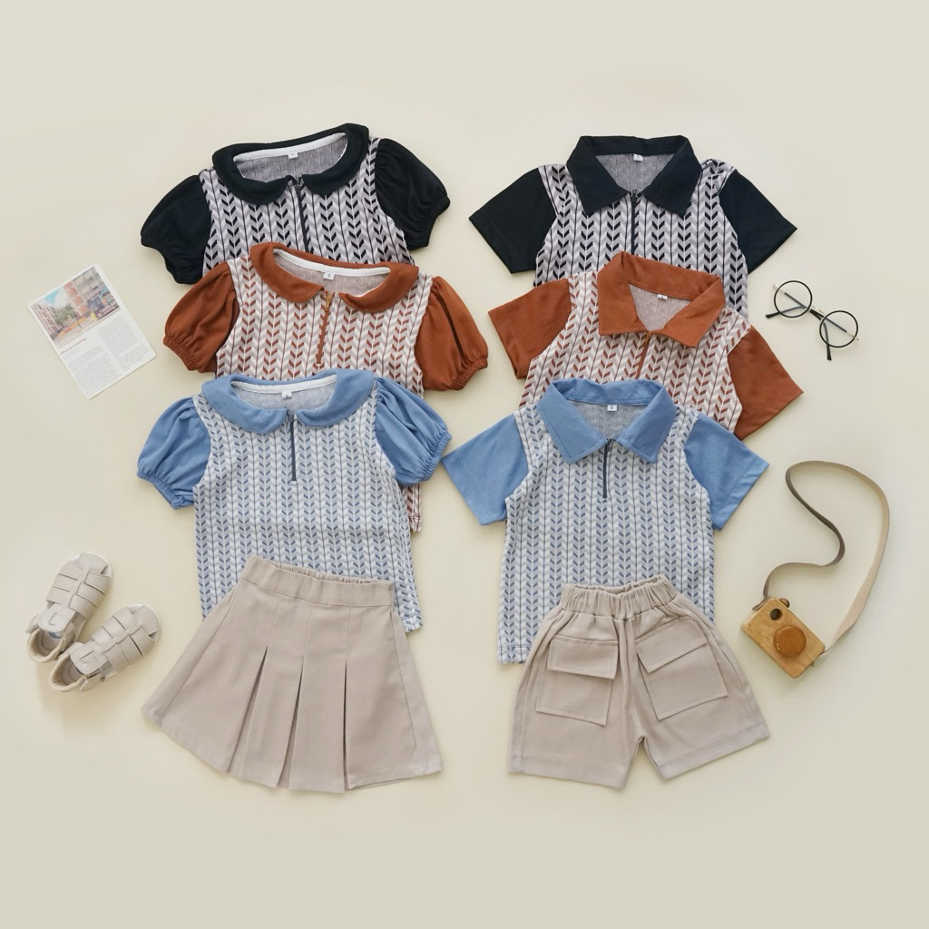 ชุดเด็กคู่รัก - ชุดคะน้า & Kila