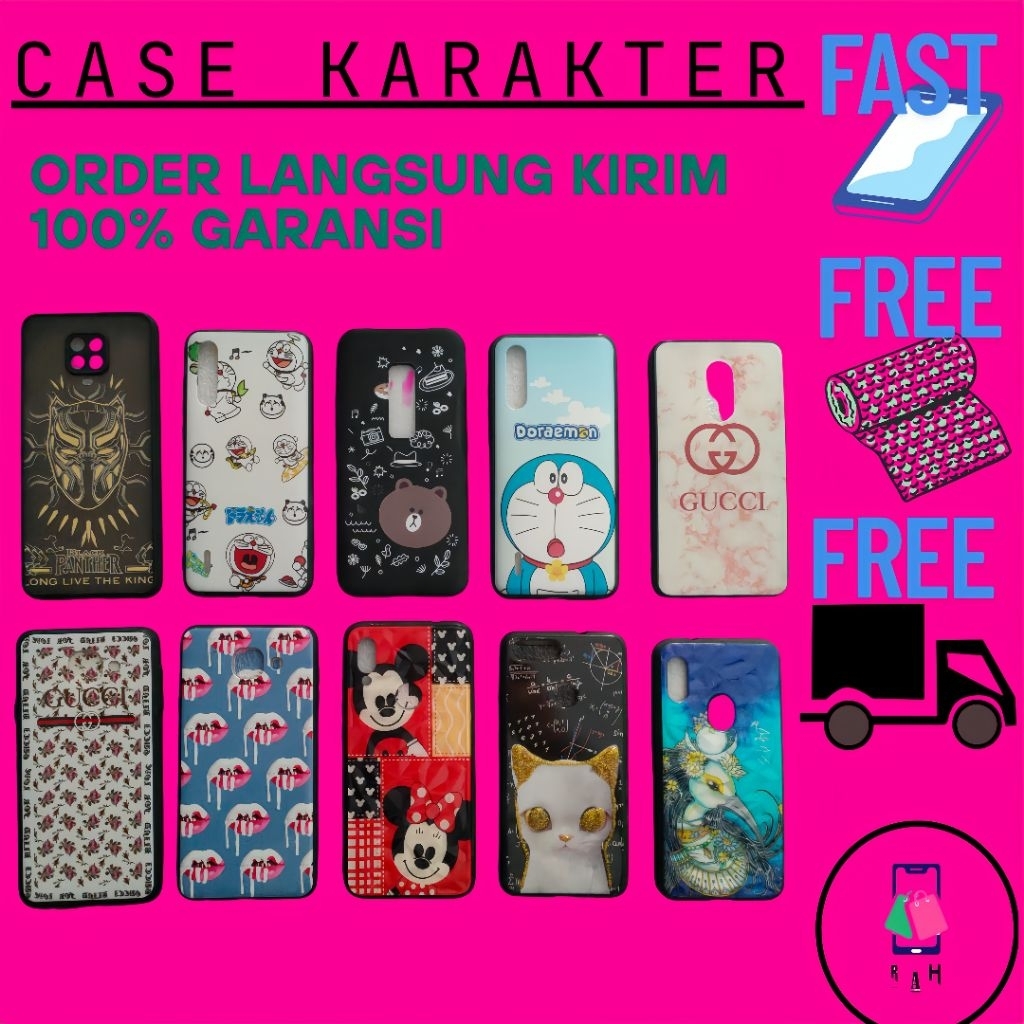 VIVO Softcase เคสซิลิโคนตัวละคร Viral Redmi Note9t note5a note5 5a note9s note 9pro note7 note8 note