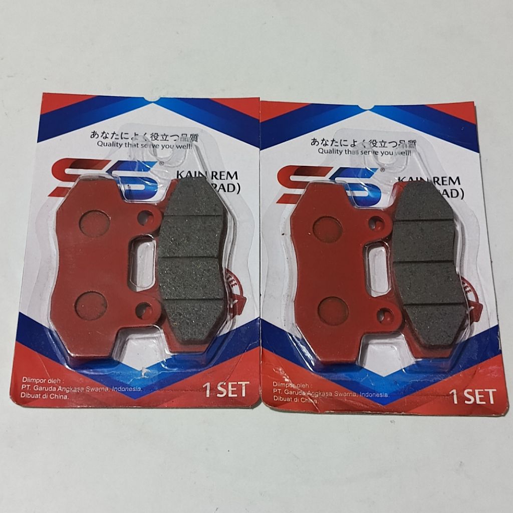 ผ้าเบรคหน้าหลังชุดสําหรับ POLYTRON FOX 350 EV POLYTRON FOX-R / POLYTRON Fox S ELECTRIC MOTORCYCLE