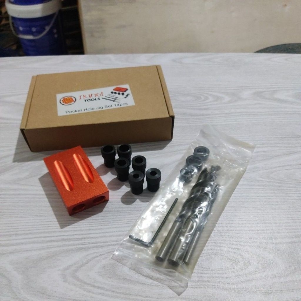 Ikura Pocket Hole Jig Set 14 ชิ้น