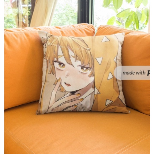 ZENITSU PILLOW/KIMETSU NO YAIBA ZENITSU ANIME SOFA PILLOW