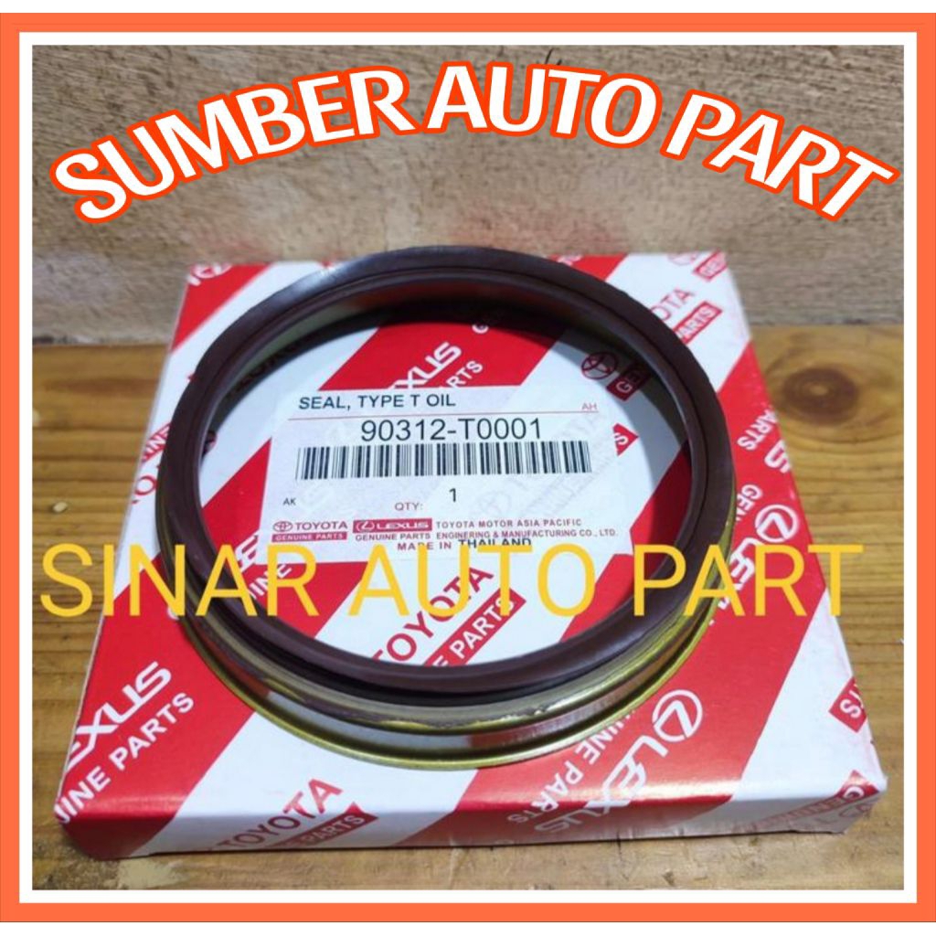 (SAP) ซีลล้อหน้าในซีลน้ํามันหน้าใน HILUX VIGO FORTUNER 90312T0001