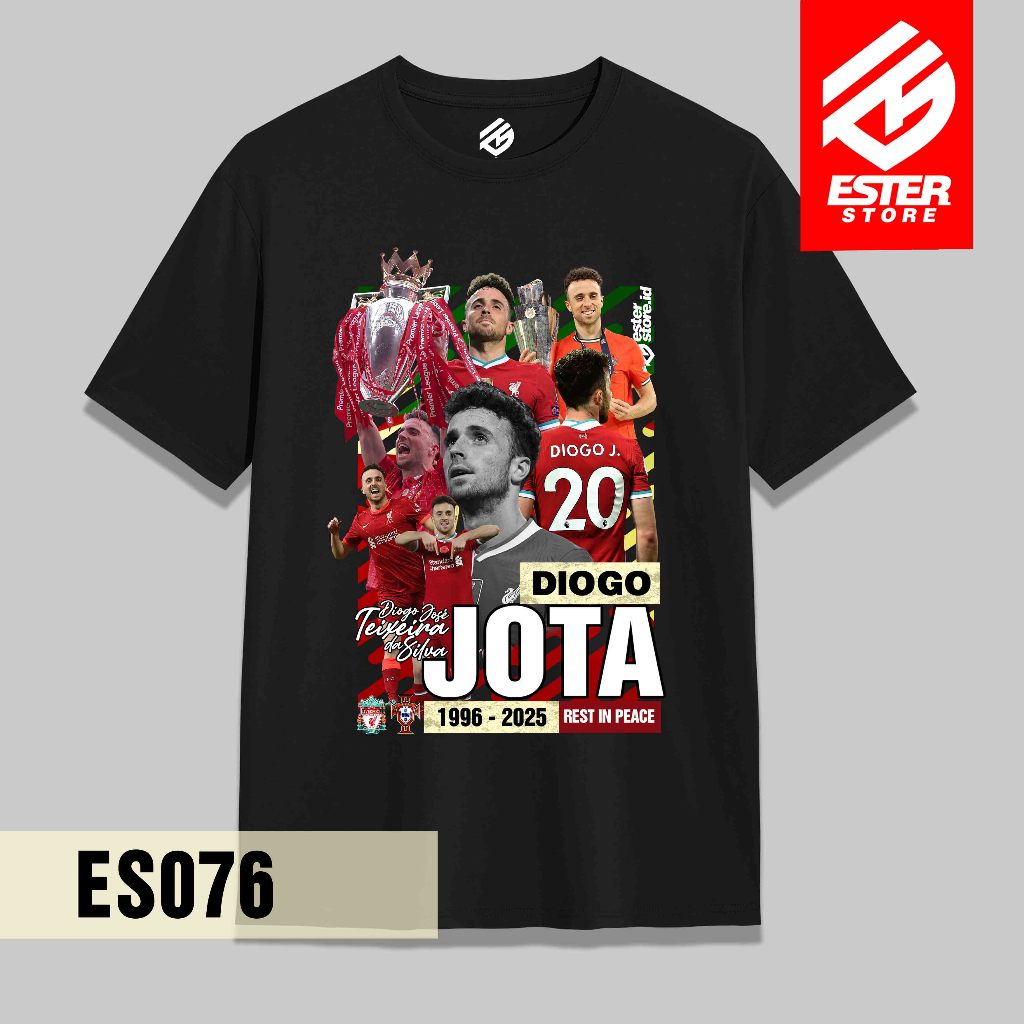 Esterstore.id ES076 - เสื้อฟุตบอล Diogo Jota Liverpool FC