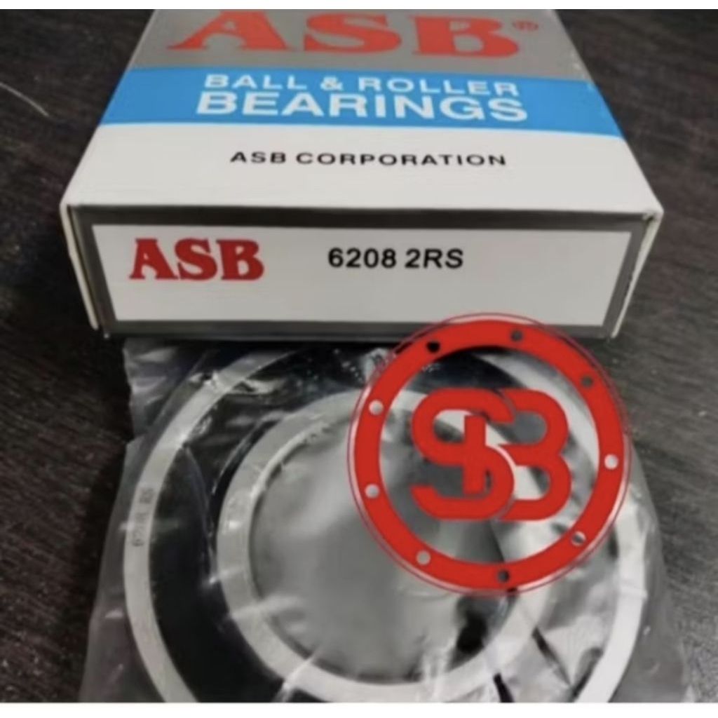 แบริ่ง 6208 2RS ASB (ราคาต่อชิ้น)