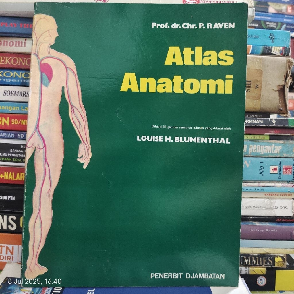 หนังสือ ANATOMY ATLAS ดั้งเดิมโดย LOUISE LUMENTHAL