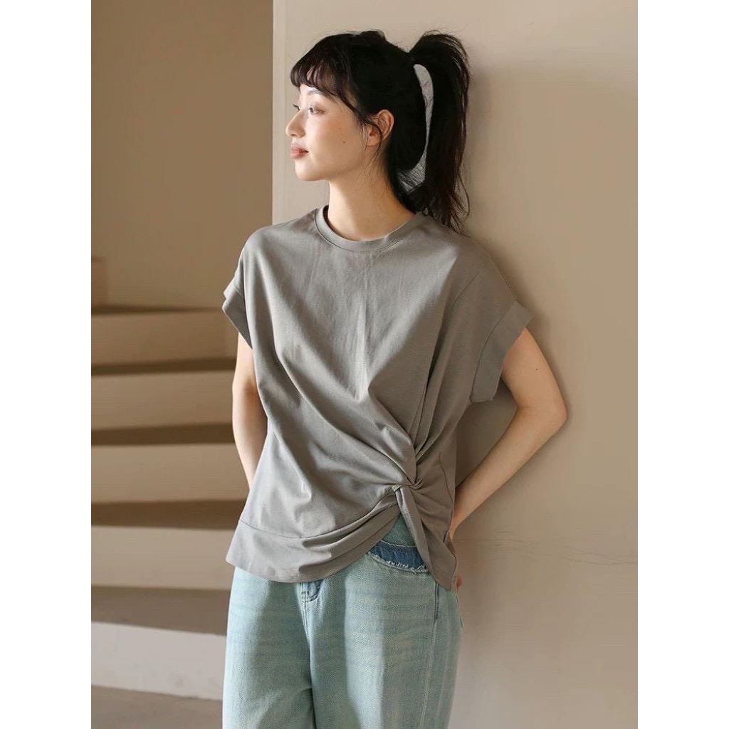 [LC] A21SHOP 255 PLAIN TWISTED TOP IMPORTED BKK