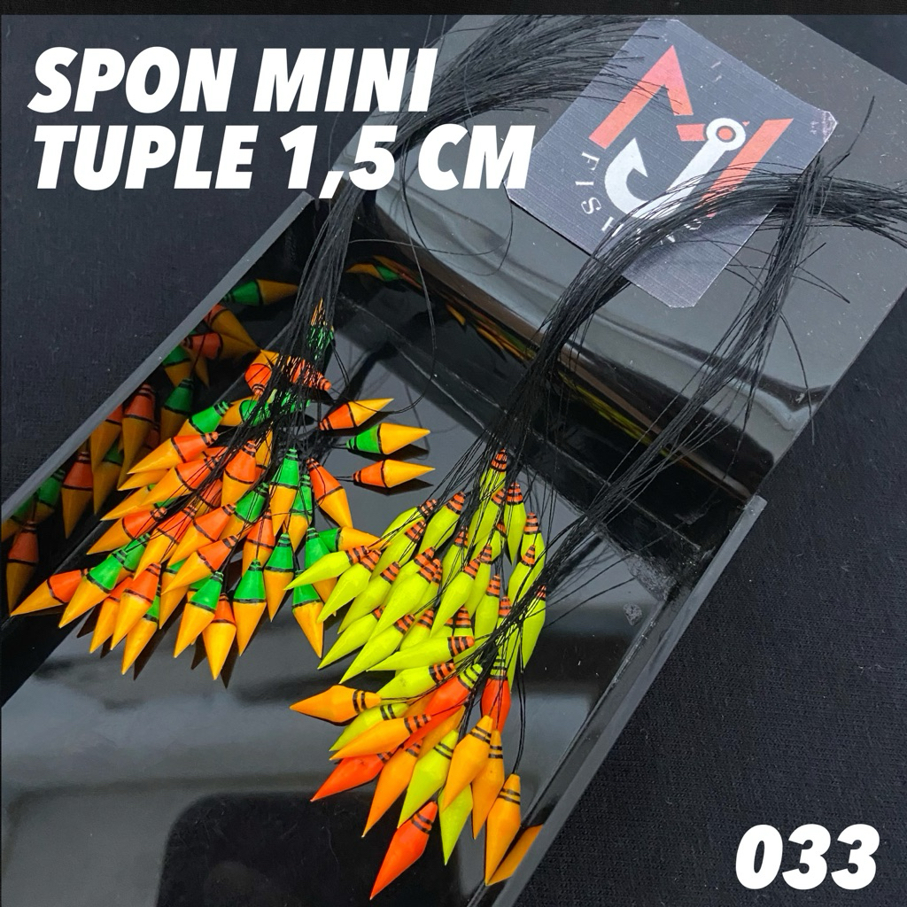 TUPLE Fishing Float สําหรับปลานิลและปลาทอง ปริมาณ 4 เนื้อโฟม ขนาด 1-2 CM MJ Fishing 033
