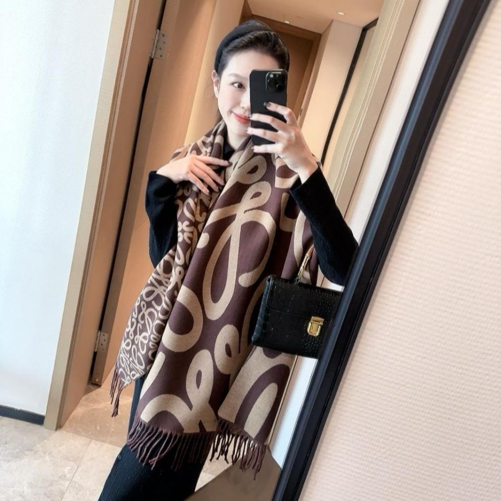 พรีเมี่ยมแบรนด์ THICK/SCARF WINTER COAT SCARF สามารถใช้โดย CUACA COLD