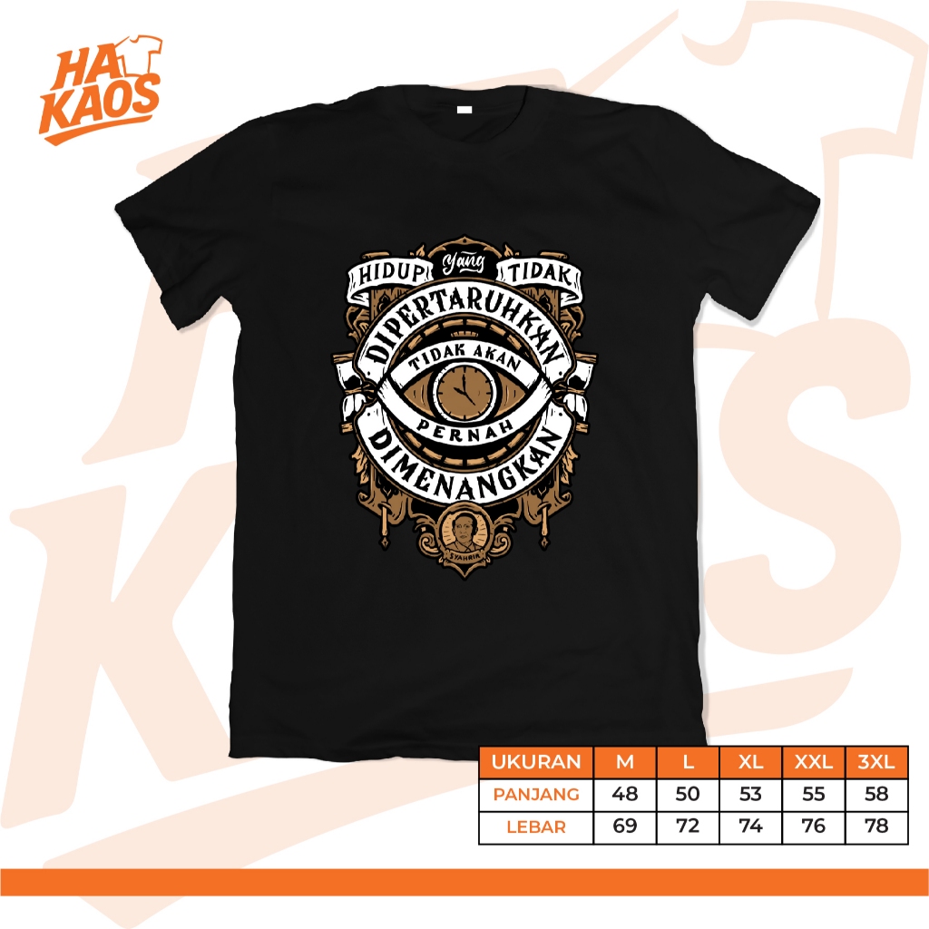 เสื้อยืด Distro พร้อมคํา คอตตอนหวี 30s