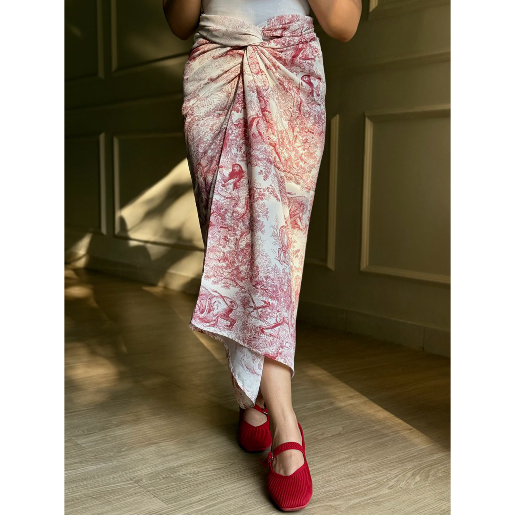 Sandhayu - กระโปรง Nira Wrap | กระโปรงห่อกึ่งสําเร็จรูป Niira