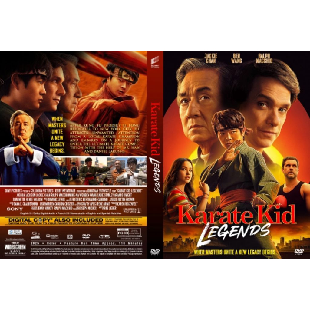 KARATE KID LEGENDS DVD CASSETTE (2025)