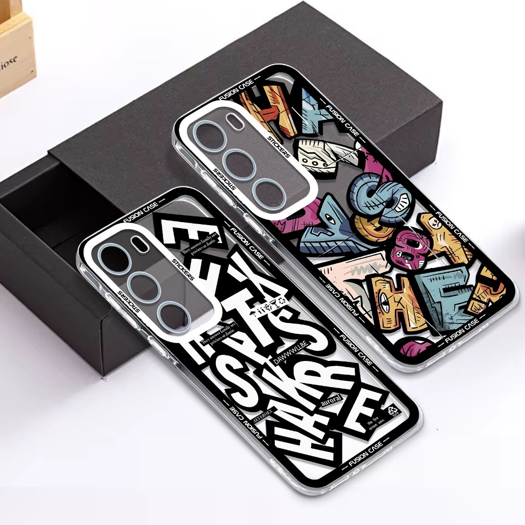 Softcase Hp Vivo Y19S Pro ล่าสุด 2025 Clear Case Motif Casing Vivo Y19S 4G ถุงลมนิรภัยซิลิโคน HBV-06