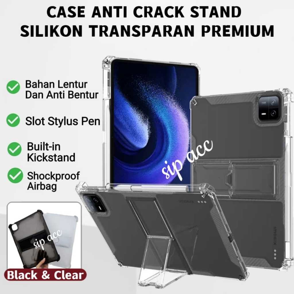 เคส Infinix Xpad 11 นิ้วพร้อมช่องเสียบปากกาขาตั้งป้องกันการแตกปลอกใสฝาครอบป้องกันการแตกร้าว Infinix 