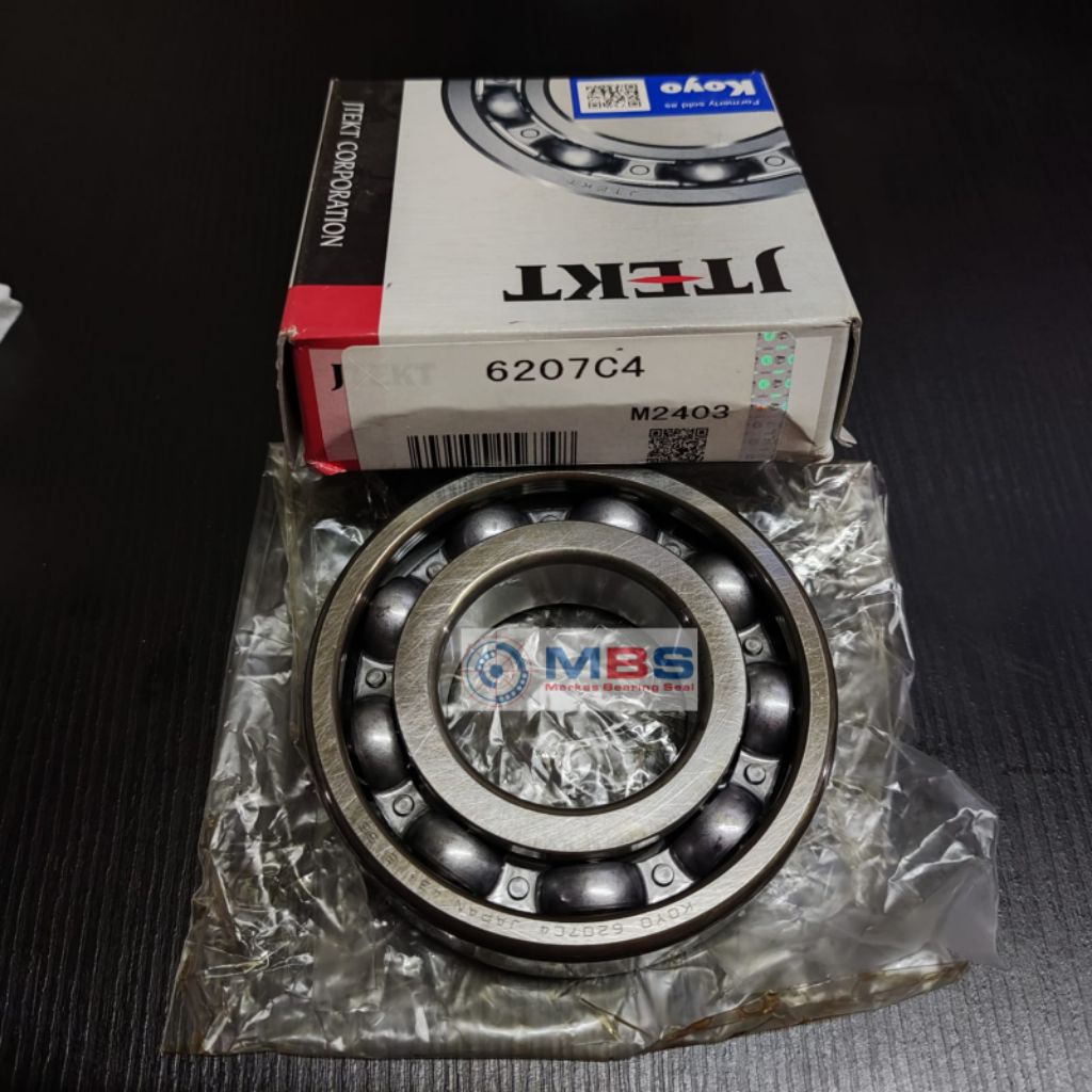 BEARING 6207 C4 KOYO JAPAN ORIGINAL 6207C4