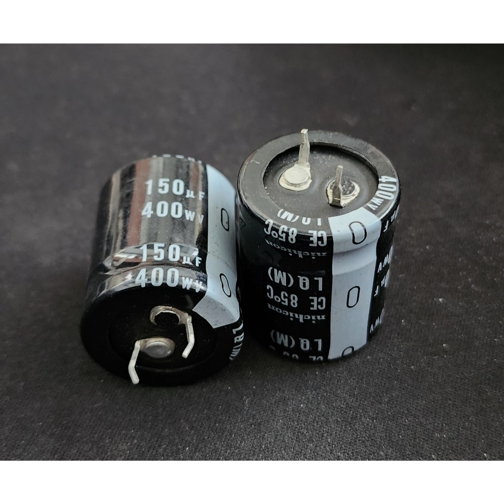Elco Capacitor 150uf 400v 85oC Nichicon - ของแท้