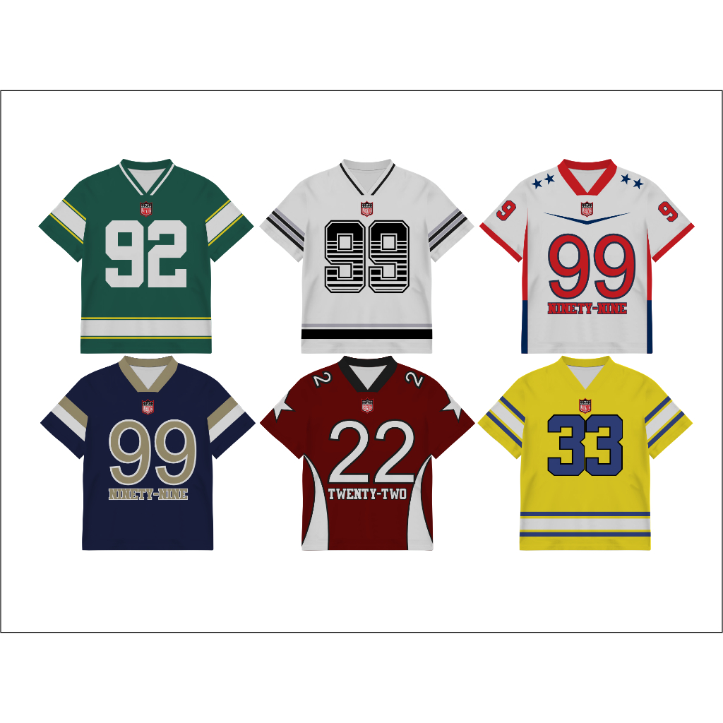 Gebyar Jersey Rugby Jersey Oversize Streetwear