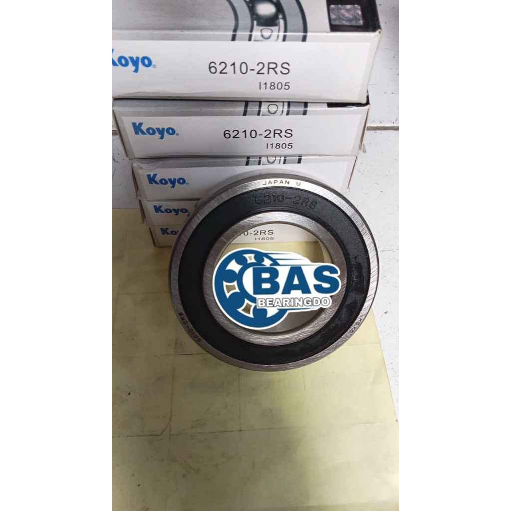 แบริ่ง 6210 2RS KOYO LAHER 62102RS KOYO