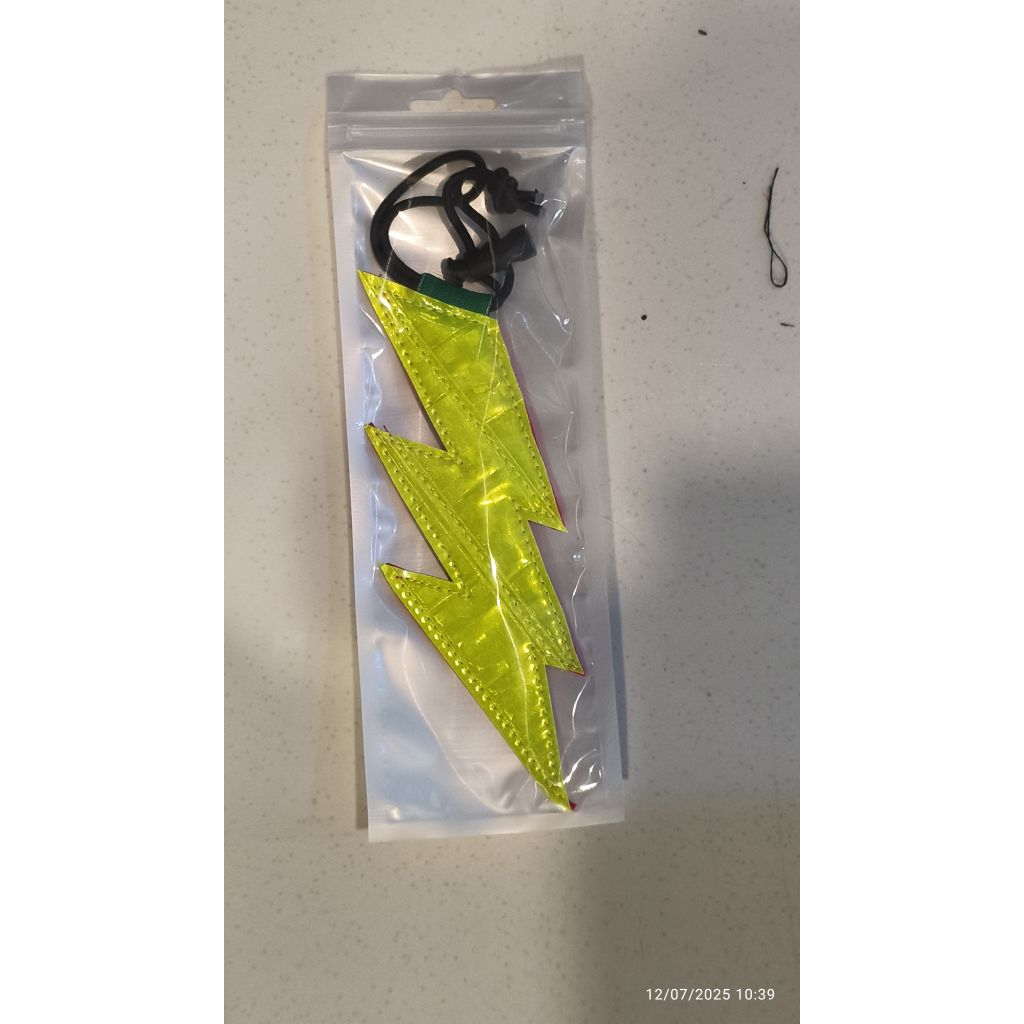 New Bike Tag Lightning Bicycle Reflector
