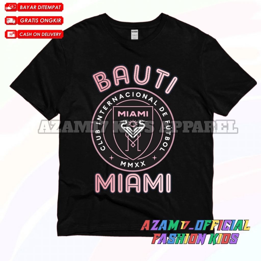 เสื้อยืดเด็ก Inter Miami Boltista Free Name / Inter Miami Player Bolti เสื้อยืดเด็ก