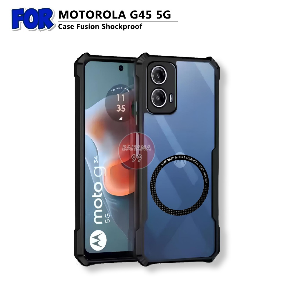 เคส Motorola Moto G45 Moto G34 ใหม่ล่าสุด Softcase Slim Armor โปร่งใส
