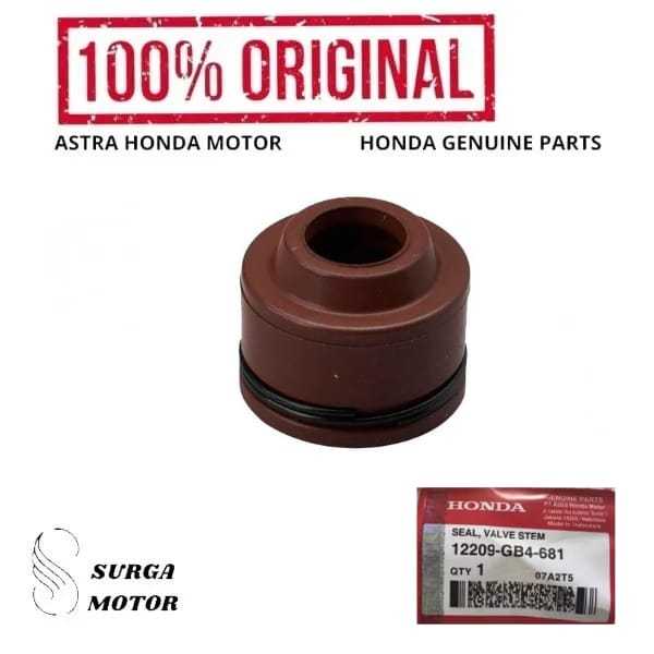 ซีลวาล์วรถจักรยานยนต์ BeAT Karisma PCX 150 Supra X 125 Scoopy Vario 150 12209GB4681 12209-GB4-681 เด