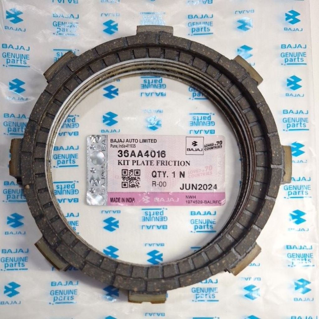 แผ่นคลัทช์ PULSAR NS200 NS KTM Duke 200 RC 200 แผ่นคลัทช์ BAJAJ PULSAR 200NS ORIGINAL BAJAJ