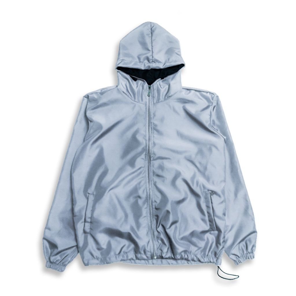 PLAIN RUNNING JACKET CASUAOUTFITS ผู้ชายผู้หญิงพรีเมี่ยม PLAIN PARACHUE JACKET UNISEX PREMIUM/ PLAIN ANTI-UV SPORTS JACKET สําหรับผู้ชายและผู้หญิง - รูปที่ 7