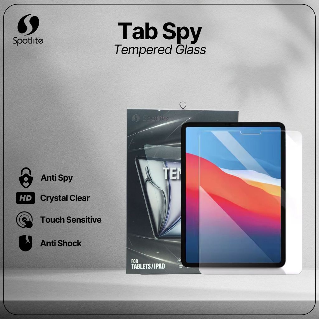 Spotlite - Xiaomi Tablet Mi Pad 6 / Mi Pad 6s Pro / Mi Pad 7 - กระจกนิรภัยป้องกัน Spy