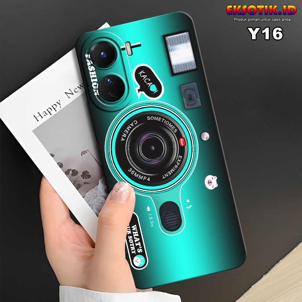 เคส VIVO Y16 - เคสโทรศัพท์ VIVO Y16 - เคสแฟชั่นรุ่นล่าสุด - เคส VIVO Y16 - Cool and Cute Motips - VI