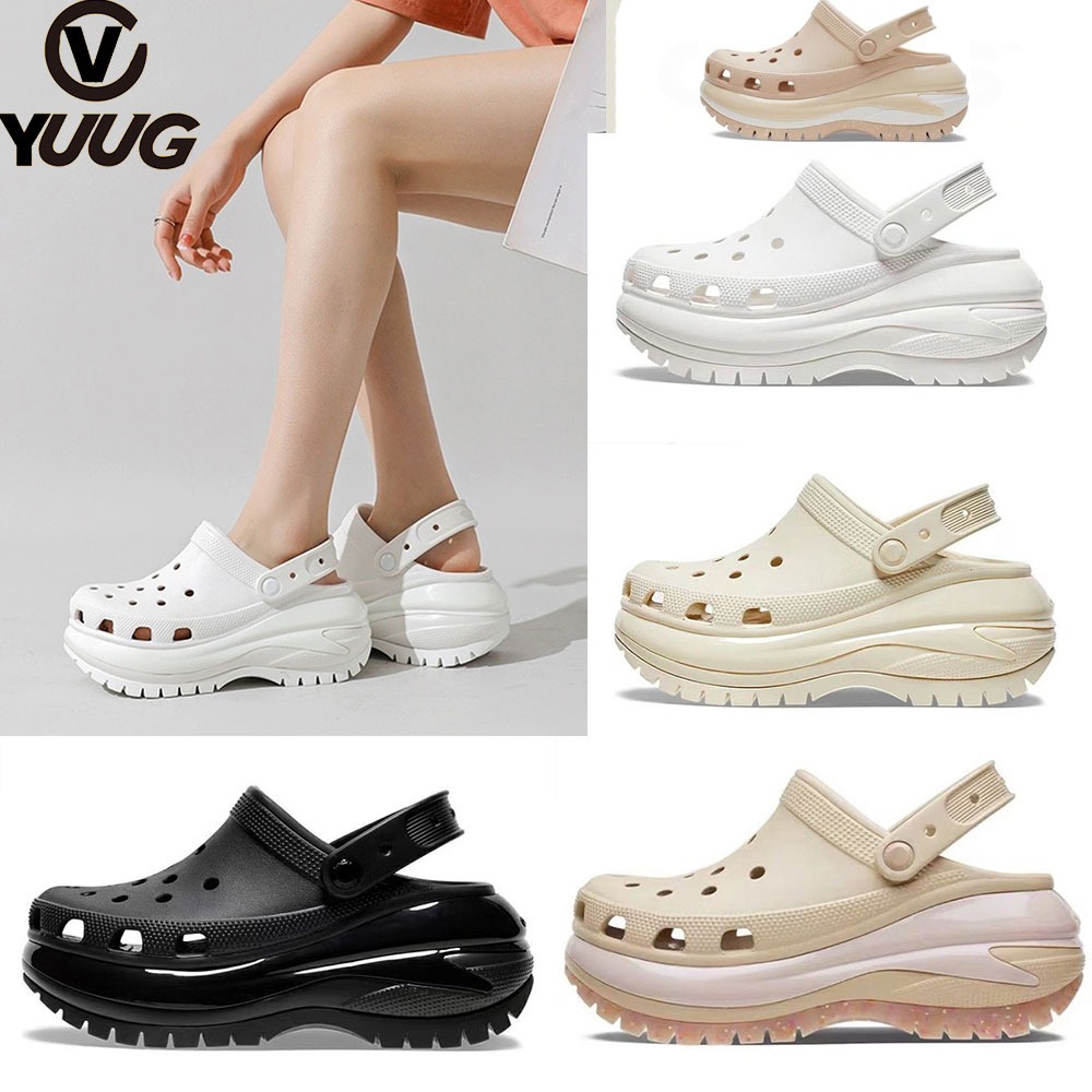 YUUG Womens Classic Mega Crush Clog Mega Crush Clog รองเท้าแตะผู้หญิง