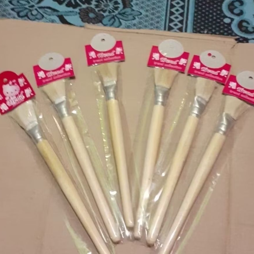PREMIUM CAKE BRUSH / PINEAPPLE FIBER BRUSH BUTTER BRUSH / BREAD BRUSH / GOOD BRUSH / SOFT BRUSH BUTT