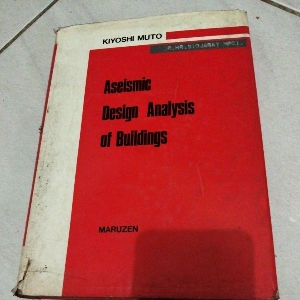 Kiyoshi muto การวิเคราะห์การออกแบบแผ่นดินไหวของอาคาร
