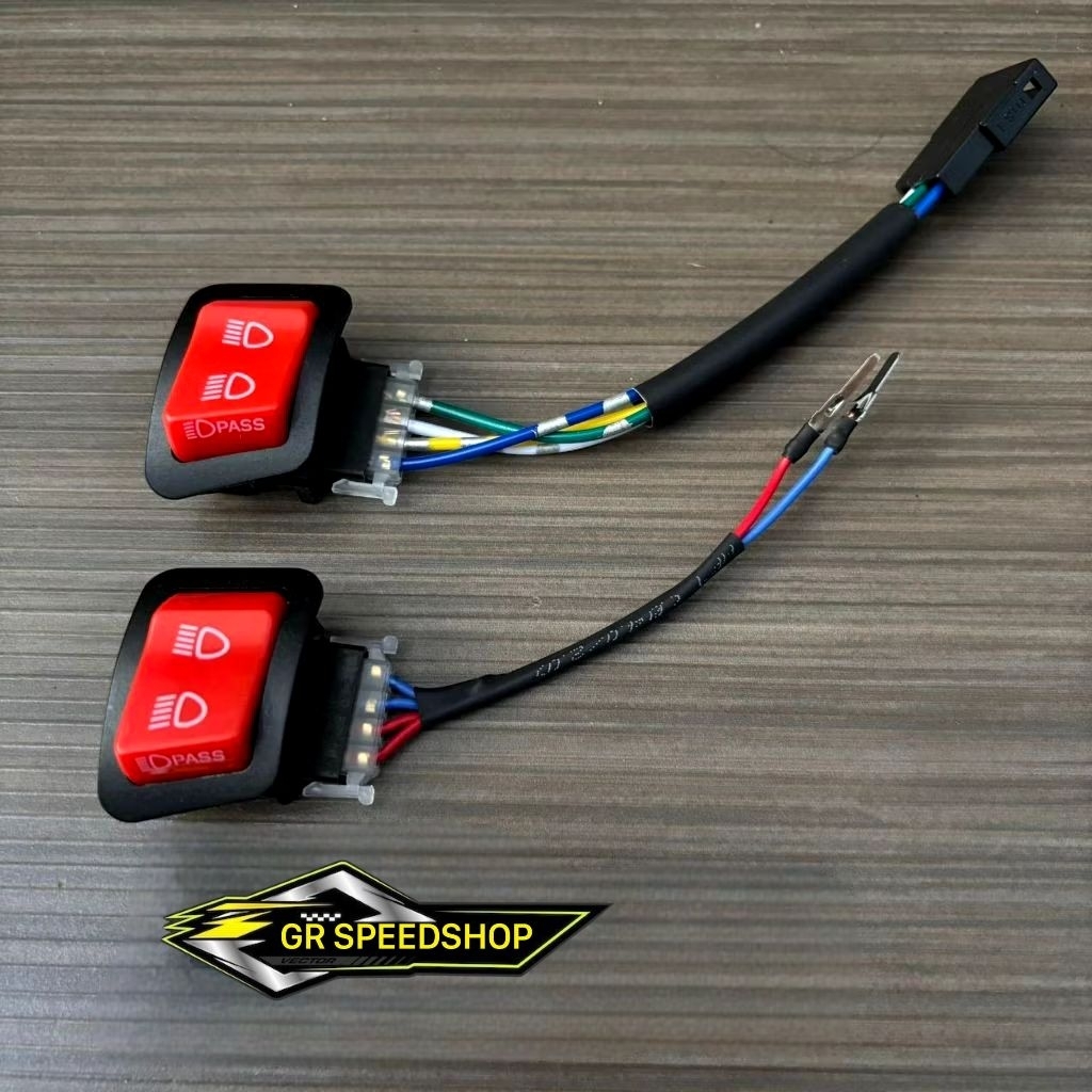 [PNP PACKAGE] Honda Passbeam Switch + 2PIN TO 4PIN และ 3PIN TO 4PIN PNP Socket