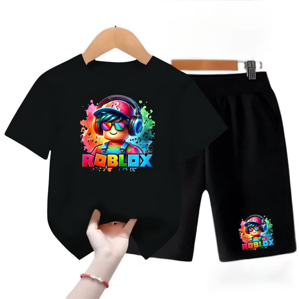 ชุดไวรัสสําหรับเด็ก ชุดเสื้อยืด Viral สําหรับเด็กชายและเด็กหญิง ชุดลําลองสําหรับเด็ก motifs สําหรับเ