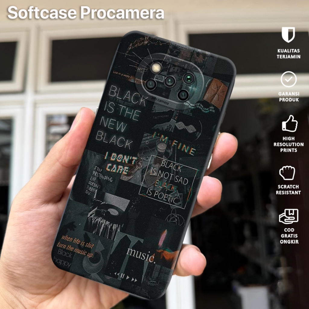 เคส HP เข้ากันได้กับ P0CO X3 / X3 NFC / X3 Pro 2025 แฟชั่นล่าสุดปลอก Softcase 2025 | ดีเค9 | Macaron