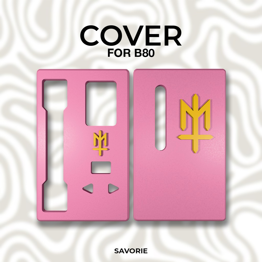 MATRNAL สีชมพูสีเหลือง B8O CASE 3D PRINT MAGNETIC