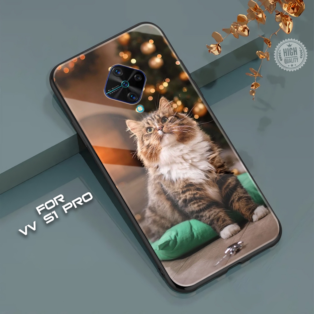 เคส VIVO S1 PRO - เคส VIVO S1 PRO - STORE CASE (CAT) - 2D Premium Glossy - Softcase Glossy - Casing 