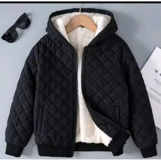 JAKET BULU PRIA  BULAK BALIK- JAKET TEBAL, MUSIM DINGIN
