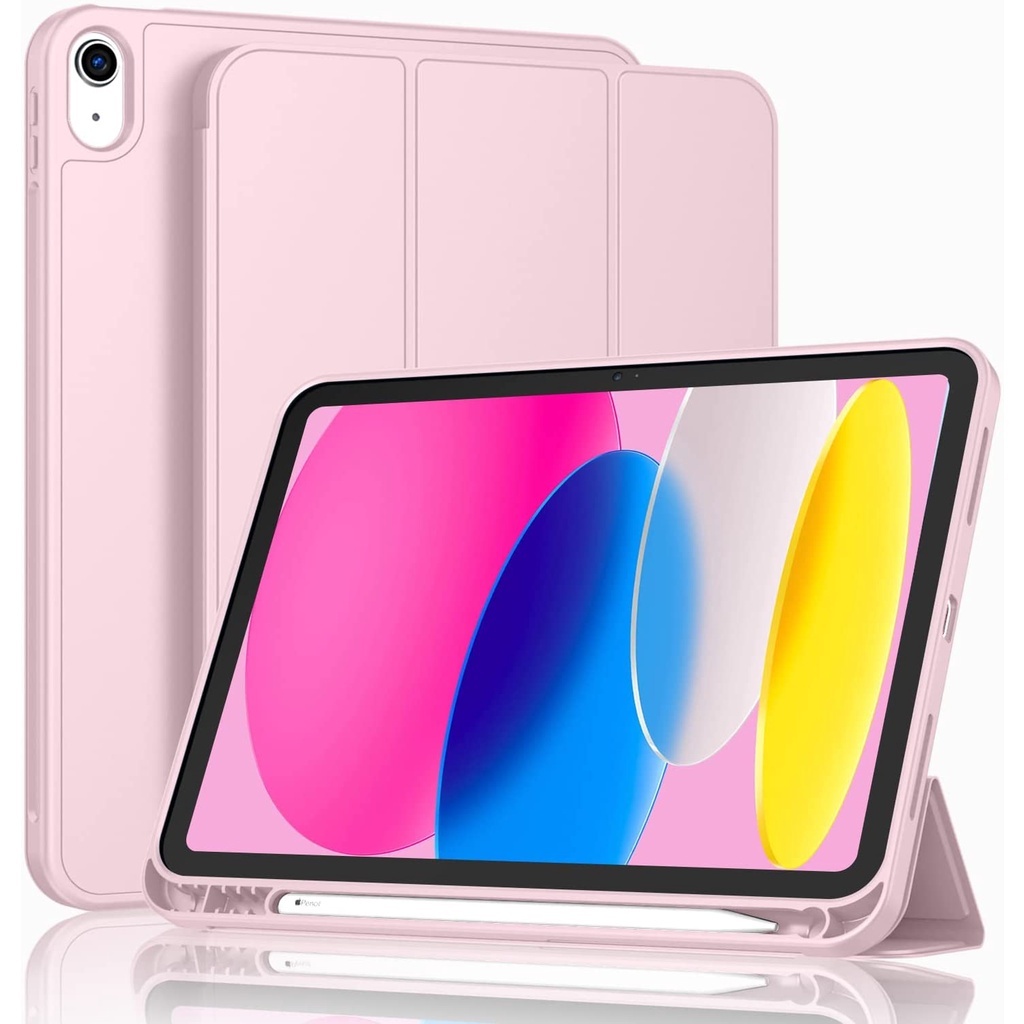 Smart Case iPad A16 11 นิ้ว 2025 iPad Gen 11 2025 ซิลิโคนพร้อมปากกาจับ