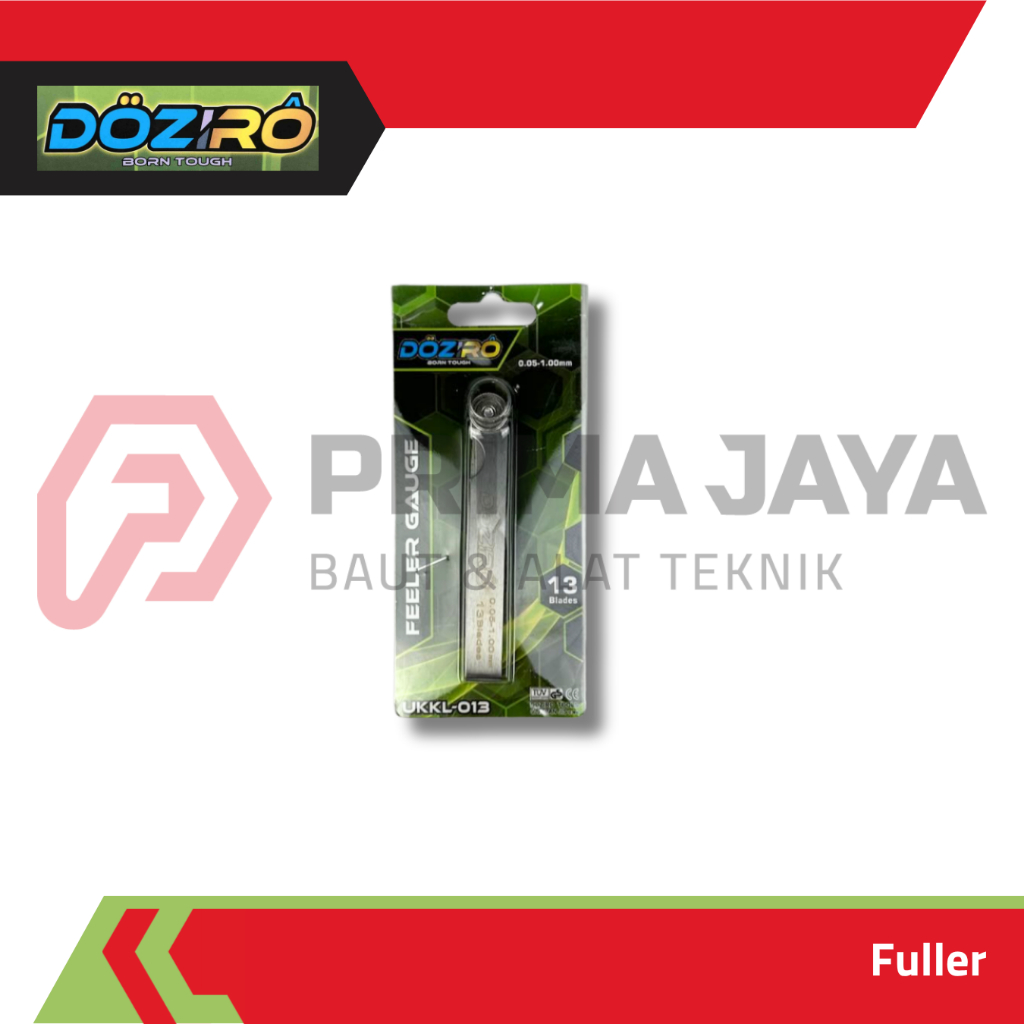 FULLER FEELER GAUGE / GAUGE / DOZIRO THICKNESS GAUGE