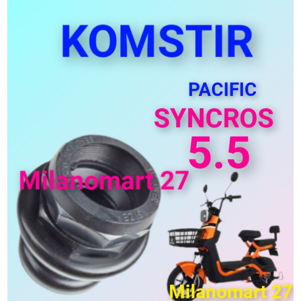 พวงมาลัย Pacific Syncros 5.5 ชุดหูฟังจักรยานไฟฟ้า Pacific Syncros 5.5