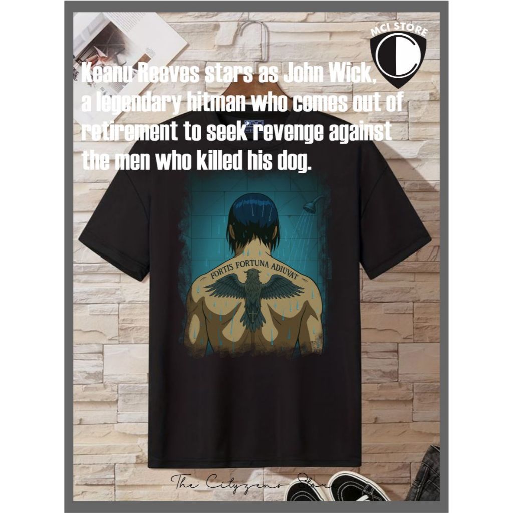 John Wick Eps.6 เสื้อยืดผู้ชาย/ผู้หญิง