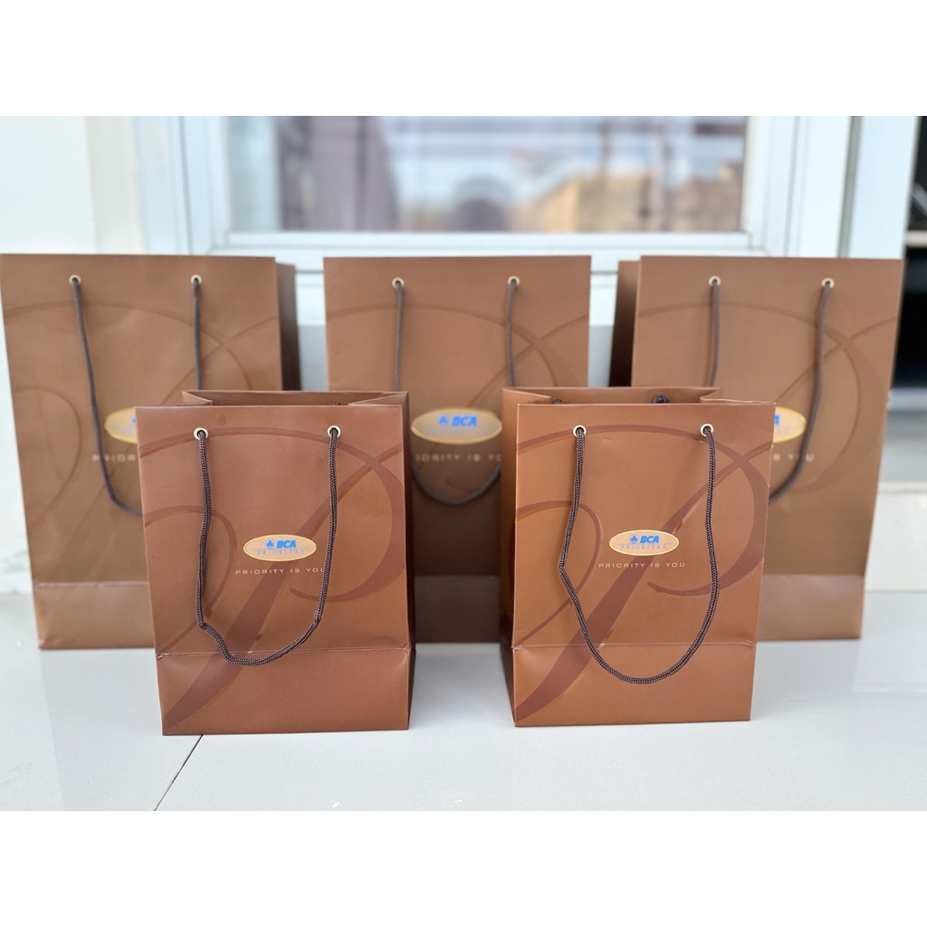 BCA Priority Paperbag กระเป๋าช้อปปิ้ง