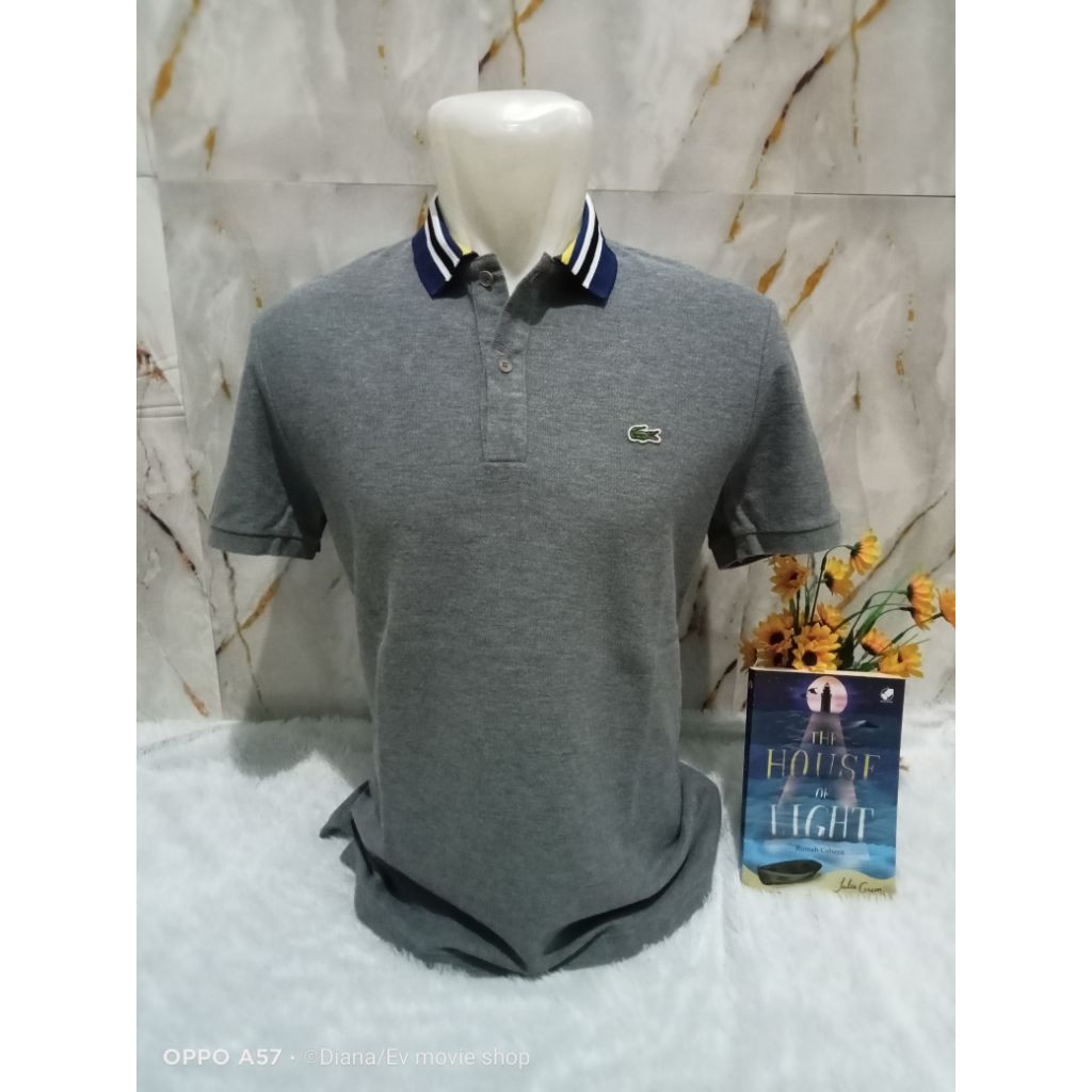 เสื้อคอปกโปโล Lcs พร้อมคอปก motif