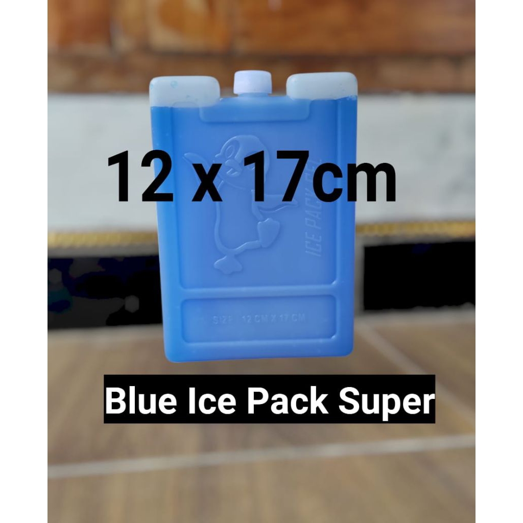 Blue Ice Pack Box 12, 17 ซม. Ice Gel Blue Dry Ice Thermafreeze คุณภาพอเนกประสงค์