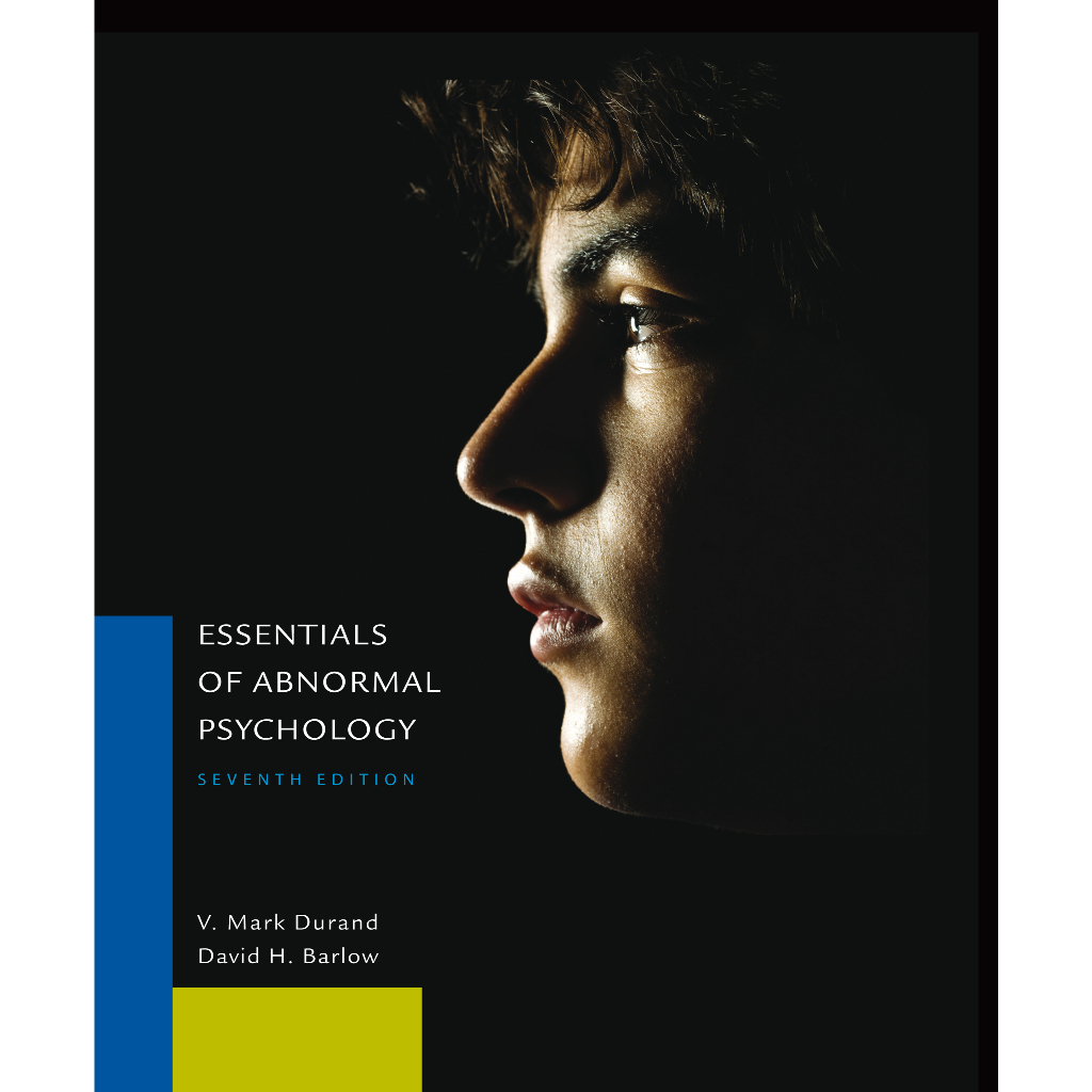 ESSENTIALS OF ABNORMAL PSYCHOLOGY SEVENTTH EDITION VINCENT MARK DURAND, DAVID H. บาร์โลว์