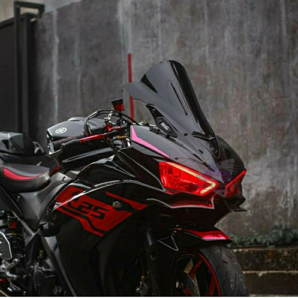 VISOR WINDSHIELD R25 OLD MODEL RMA และ ZERO GRAVITY CLOCKGARAGEMOTOSHOP