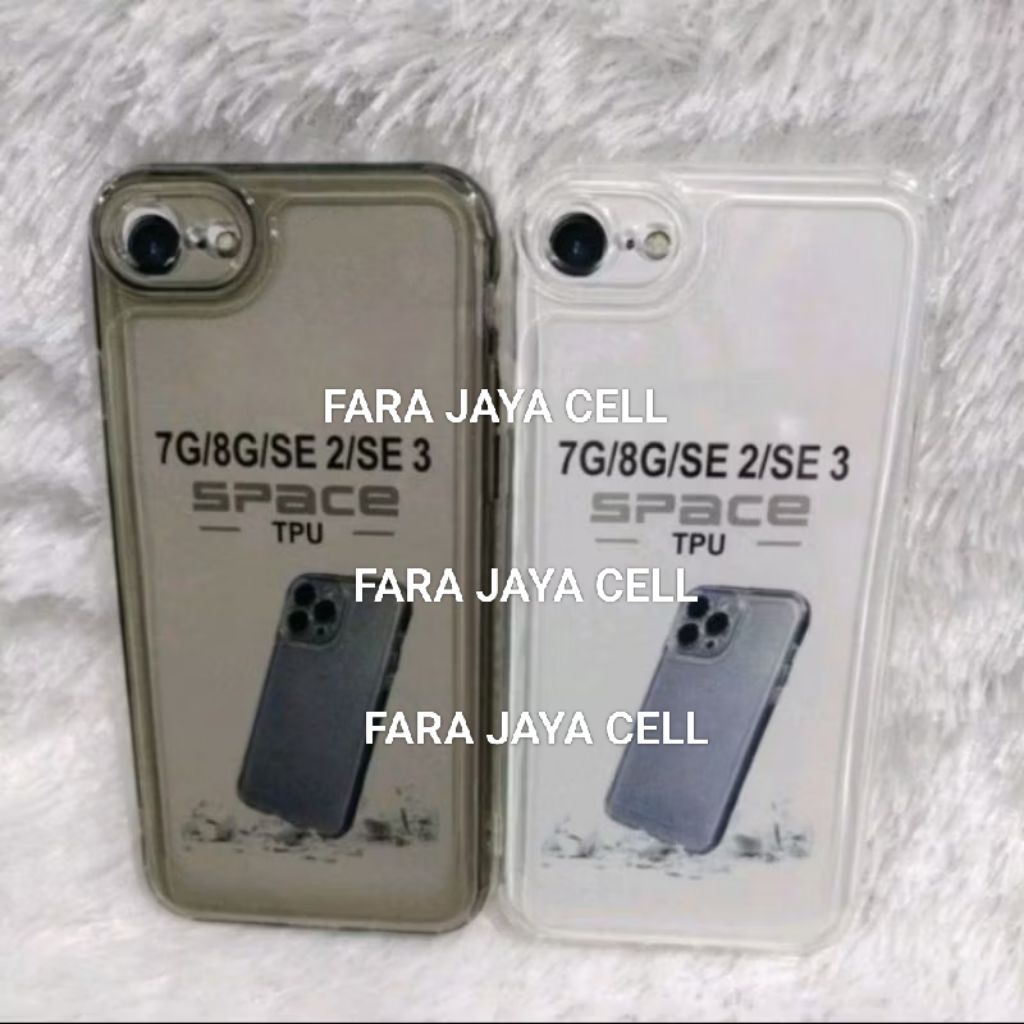 Original Space Bening Soft Case iPhone 7G/8G/SE 2/SE 3 เคสป้องกันกล้อง
