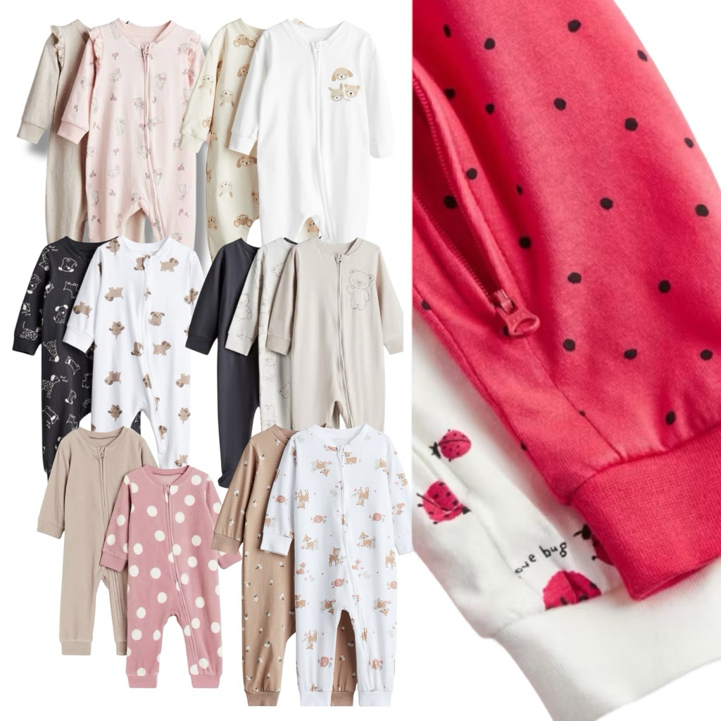 HEYKIDDY - RESTOCK Unisex HM baby Sleepsuit Part 1