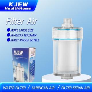 Filter Air Kran Universal - Penyaring Air Rumah Tangga, Pembersih Air untuk Keran Dapur, Shower, Mesin Cuci - Filter Air Mandi & Cuci - Filter Air Mini Praktis & Hemat